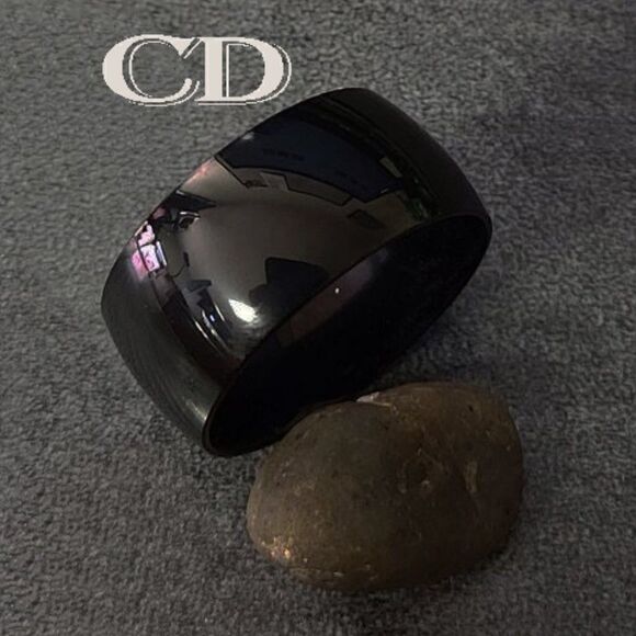 Men's Black 10mm Wedding Ring Band - 10mm Black Wedding Ring For Him - Picture 6 of 6